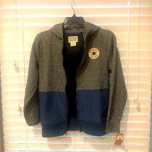 Brand new Boys Converse All Star jacket/hoodie. Size M 10-12 yrs